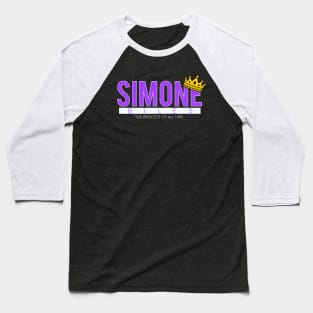 SIMONE BILES THE GREATEST OF ALL TIME Baseball T-Shirt